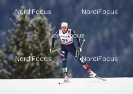 08.01.2016, Cortina-Toblach, Italy (ITA): Virginia De Martin Topranin (ITA) - FIS world cup cross-country, tour de ski, 5km women, Cortina-Toblach (ITA). www.nordicfocus.com. © Felgenhauer/NordicFocus. Every downloaded picture is fee-liable.