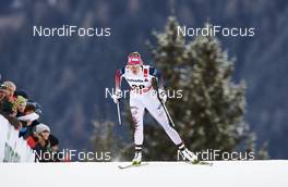 08.01.2016, Cortina-Toblach, Italy (ITA): Sadie Bjornsen (USA) - FIS world cup cross-country, tour de ski, 5km women, Cortina-Toblach (ITA). www.nordicfocus.com. © Felgenhauer/NordicFocus. Every downloaded picture is fee-liable.