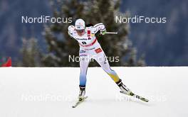 08.01.2016, Cortina-Toblach, Italy (ITA): Anna Haag (SWE) - FIS world cup cross-country, tour de ski, 5km women, Cortina-Toblach (ITA). www.nordicfocus.com. © Felgenhauer/NordicFocus. Every downloaded picture is fee-liable.