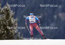 08.01.2016, Cortina-Toblach, Italy (ITA): Daria Storozhilova (RUS) - FIS world cup cross-country, tour de ski, 5km women, Cortina-Toblach (ITA). www.nordicfocus.com. © Felgenhauer/NordicFocus. Every downloaded picture is fee-liable.