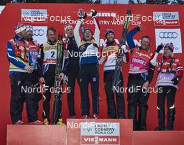 10.01.2016, Val di Fiemme, Italy (ITA): Team Norway   - FIS world cup cross-country, tour de ski, final climb men, Val di Fiemme (ITA). www.nordicfocus.com. © Felgenhauer/NordicFocus. Every downloaded picture is fee-liable.