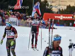 10.01.2016, Val di Fiemme, Italy (ITA): Justyna Kowalczyk (POL) - FIS world cup cross-country, tour de ski, final climb women, Val di Fiemme (ITA). www.nordicfocus.com. © Felgenhauer/NordicFocus. Every downloaded picture is fee-liable.
