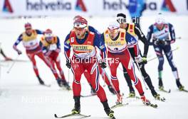 09.01.2016, Val di Fiemme, Italy (ITA): Martin Johnsrud Sundby (NOR) - FIS world cup cross-country, tour de ski, mass men, Val di Fiemme (ITA). www.nordicfocus.com. © Felgenhauer/NordicFocus. Every downloaded picture is fee-liable.