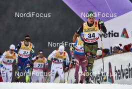 09.01.2016, Val di Fiemme, Italy (ITA): Thomas Bing (GER) - FIS world cup cross-country, tour de ski, mass men, Val di Fiemme (ITA). www.nordicfocus.com. © Felgenhauer/NordicFocus. Every downloaded picture is fee-liable.