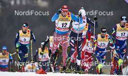 09.01.2016, Val di Fiemme, Italy (ITA): Alexander Legkov (RUS) - FIS world cup cross-country, tour de ski, mass men, Val di Fiemme (ITA). www.nordicfocus.com. © Felgenhauer/NordicFocus. Every downloaded picture is fee-liable.