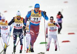 09.01.2016, Val di Fiemme, Italy (ITA): Andrey Larkov (RUS) - FIS world cup cross-country, tour de ski, mass men, Val di Fiemme (ITA). www.nordicfocus.com. © Felgenhauer/NordicFocus. Every downloaded picture is fee-liable.