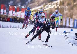 16.01.2016, Planica, Slovenia (SLO): Gaia Vuerich (ITA), Laurien Van Der Graaff (SUI), (l-r)  - FIS world cup cross-country, individual sprint, Planica (SLO). www.nordicfocus.com. © Felgenhauer/NordicFocus. Every downloaded picture is fee-liable.