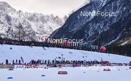 16.01.2016, Planica, Slovenia (SLO): spectators watching the finals   - FIS world cup cross-country, individual sprint, Planica (SLO). www.nordicfocus.com. © Felgenhauer/NordicFocus. Every downloaded picture is fee-liable.