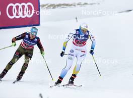 17.01.2016, Planica, Slovenia (SLO): Sandra Ringwald (GER), Ida Ingemarsdotter (SWE), (l-r)  - FIS world cup cross-country, team sprint, Planica (SLO). www.nordicfocus.com. © Felgenhauer/NordicFocus. Every downloaded picture is fee-liable.