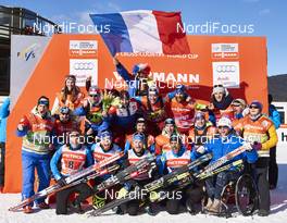 17.01.2016, Planica, Slovenia (SLO): Team France (FRA)   - FIS world cup cross-country, team sprint, Planica (SLO). www.nordicfocus.com. © Felgenhauer/NordicFocus. Every downloaded picture is fee-liable.