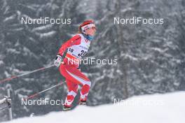 23.01.2016, Nove Mesto, Czech Republic (CZE): Katherine Stewart-Jones (CAN) - FIS world cup cross-country, 10km women, Nove Mesto (CZE). www.nordicfocus.com. © Rauschendorfer/NordicFocus. Every downloaded picture is fee-liable.