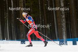 24.01.2016, Nove Mesto, Czech Republic (CZE): Heidi Weng (NOR) - FIS world cup cross-country, 4x5km women, Nove Mesto (CZE). www.nordicfocus.com. © Rauschendorfer/NordicFocus. Every downloaded picture is fee-liable.