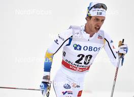 06.02.2016, Oslo, Norway (NOR): Marcus Hellner (SWE) - FIS world cup cross-country, mass men, Oslo (NOR). www.nordicfocus.com. © Felgenhauer/NordicFocus. Every downloaded picture is fee-liable.