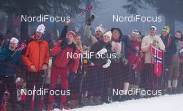 06.02.2016, Oslo, Norway (NOR): fans - FIS world cup cross-country, mass men, Oslo (NOR). www.nordicfocus.com. © Laiho/NordicFocus. Every downloaded picture is fee-liable.