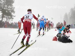 06.02.2016, Oslo, Norway (NOR): Graeme Killick (CAN), Algo Karp (EST), (l-r)  - FIS world cup cross-country, mass men, Oslo (NOR). www.nordicfocus.com. © Felgenhauer/NordicFocus. Every downloaded picture is fee-liable.