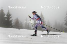 07.02.2016, Oslo, Norway (NOR): Jessica Diggins (USA), Salomon, One Way - FIS world cup cross-country, mass women, Oslo (NOR). www.nordicfocus.com. © Laiho/NordicFocus. Every downloaded picture is fee-liable.