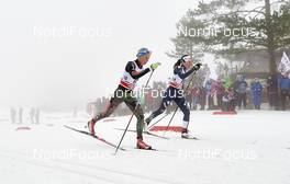 07.02.2016, Oslo, Norway (NOR): Stefanie Boehler (GER), Virginia De Martin Topranin (ITA), (l-r)  - FIS world cup cross-country, mass women, Oslo (NOR). www.nordicfocus.com. © Felgenhauer/NordicFocus. Every downloaded picture is fee-liable.