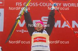 07.02.2016, Oslo, Norway (NOR): Therese Johaug (NOR), Fischer, Rottefella- FIS world cup cross-country, mass women, Oslo (NOR). www.nordicfocus.com. © Laiho/NordicFocus. Every downloaded picture is fee-liable.