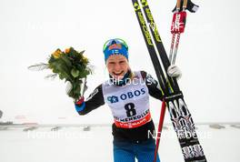07.02.2016, Oslo, Norway (NOR): Anne Kylloenen (FIN), Fischer, Swix, Rottefella- FIS world cup cross-country, mass women, Oslo (NOR). www.nordicfocus.com. © Laiho/NordicFocus. Every downloaded picture is fee-liable.