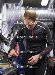 06.02.2016, Oslo, Norway (NOR): Yann Valet (FRA), Atomic service team   - FIS world cup cross-country, training, Oslo (NOR). www.nordicfocus.com. © Felgenhauer/NordicFocus. Every downloaded picture is fee-liable.
