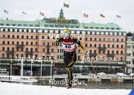 11.02.2016, Stockholm, Sweden (SWE): Maria Nordstroem (SWE) - FIS world cup cross-country, individual sprint, Stockholm (SWE). www.nordicfocus.com. © Felgenhauer/NordicFocus. Every downloaded picture is fee-liable.