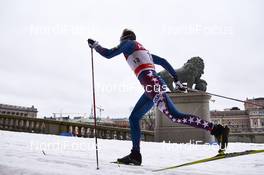 11.02.2016, Stockholm, Sweden (SWE): Andrew Newell (USA) - FIS world cup cross-country, individual sprint, Stockholm (SWE). www.nordicfocus.com. © Felgenhauer/NordicFocus. Every downloaded picture is fee-liable.