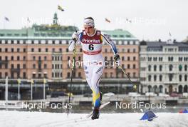 11.02.2016, Stockholm, Sweden (SWE): Linn Soemskar (SWE) - FIS world cup cross-country, individual sprint, Stockholm (SWE). www.nordicfocus.com. © Felgenhauer/NordicFocus. Every downloaded picture is fee-liable.