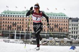 11.02.2016, Stockholm, Sweden (SWE): Laurien Van Der Graaff (SUI) - FIS world cup cross-country, individual sprint, Stockholm (SWE). www.nordicfocus.com. © Felgenhauer/NordicFocus. Every downloaded picture is fee-liable.