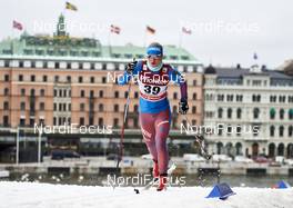 11.02.2016, Stockholm, Sweden (SWE): Yulia Romanova (RUS) - FIS world cup cross-country, individual sprint, Stockholm (SWE). www.nordicfocus.com. © Felgenhauer/NordicFocus. Every downloaded picture is fee-liable.