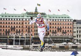 11.02.2016, Stockholm, Sweden (SWE): Johan Edin (SWE) - FIS world cup cross-country, individual sprint, Stockholm (SWE). www.nordicfocus.com. © Felgenhauer/NordicFocus. Every downloaded picture is fee-liable.