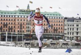 11.02.2016, Stockholm, Sweden (SWE): Ida Sargent (USA) - FIS world cup cross-country, individual sprint, Stockholm (SWE). www.nordicfocus.com. © Felgenhauer/NordicFocus. Every downloaded picture is fee-liable.