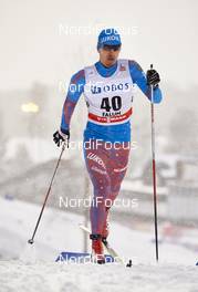 13.02.2016, Falun, Sweden (SWE): Evgeniy Belov (RUS) - FIS world cup cross-country, 10km men, Falun (SWE). www.nordicfocus.com. © Felgenhauer/NordicFocus. Every downloaded picture is fee-liable.