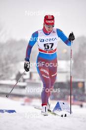 13.02.2016, Falun, Sweden (SWE): Natalia Nepryaeva (RUS) - FIS world cup cross-country, 5km women, Falun (SWE). www.nordicfocus.com. © Felgenhauer/NordicFocus. Every downloaded picture is fee-liable.