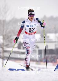13.02.2016, Falun, Sweden (SWE): Jessica Diggins (USA) - FIS world cup cross-country, 5km women, Falun (SWE). www.nordicfocus.com. © Felgenhauer/NordicFocus. Every downloaded picture is fee-liable.