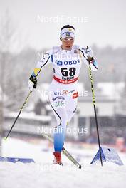 13.02.2016, Falun, Sweden (SWE): Charlotte Kalla (SWE) - FIS world cup cross-country, 5km women, Falun (SWE). www.nordicfocus.com. © Felgenhauer/NordicFocus. Every downloaded picture is fee-liable.