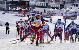 14.02.2016, Falun, Sweden (SWE): Martin Johnsrud Sundby (NOR) - FIS world cup cross-country, mass men, Falun (SWE). www.nordicfocus.com. © Felgenhauer/NordicFocus. Every downloaded picture is fee-liable.