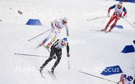 14.02.2016, Falun, Sweden (SWE): Marcus Hellner (SWE), Curdin Perl (SUI), (l-r)  - FIS world cup cross-country, mass men, Falun (SWE). www.nordicfocus.com. © Felgenhauer/NordicFocus. Every downloaded picture is fee-liable.