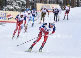 14.02.2016, Falun, Sweden (SWE): Martin Loewstroem Nyenget (NOR) - FIS world cup cross-country, mass men, Falun (SWE). www.nordicfocus.com. © Felgenhauer/NordicFocus. Every downloaded picture is fee-liable.