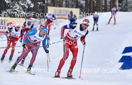 14.02.2016, Falun, Sweden (SWE): Sergey Ustiugov (RUS), Niklas Dyrhaug (NOR), (l-r)  - FIS world cup cross-country, mass men, Falun (SWE). www.nordicfocus.com. © Felgenhauer/NordicFocus. Every downloaded picture is fee-liable.