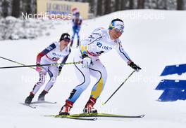 14.02.2016, Falun, Sweden (SWE): Charlotte Kalla (SWE) - FIS world cup cross-country, mass women, Falun (SWE). www.nordicfocus.com. © Felgenhauer/NordicFocus. Every downloaded picture is fee-liable.