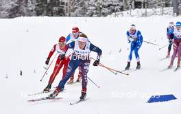 14.02.2016, Falun, Sweden (SWE): Rosie Brennan (USA) - FIS world cup cross-country, mass women, Falun (SWE). www.nordicfocus.com. © Felgenhauer/NordicFocus. Every downloaded picture is fee-liable.