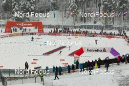 21.02.2016, Lahti, Finland (FIN): Overview at the stadium - FIS world cup cross-country, skiathlon men, Lahti (FIN). www.nordicfocus.com. © Laiho/NordicFocus. Every downloaded picture is fee-liable.