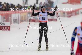21.02.2016, Lahti, Finland (FIN): Nathalie von Siebenthal (SUI) - FIS world cup cross-country, skiathlon women, Lahti (FIN). www.nordicfocus.com. © Laiho/NordicFocus. Every downloaded picture is fee-liable.