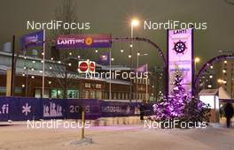 21.02.2016, Lahti, Finland (FIN): entrance to the venue   - FIS world cup cross-country, training, Lahti (FIN). www.nordicfocus.com. © Felgenhauer/NordicFocus. Every downloaded picture is fee-liable.
