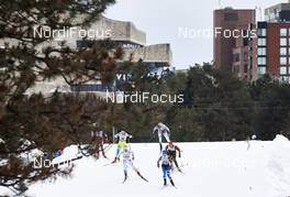 01.03.2016, Gatineau, Canada (CAN): Alenka Cebasek (SLO), Charlotte Kalla (SWE), Krista Parmakoski (FIN), Lucia Anger (GER), (l-r)  - FIS world cup cross-country, individual sprint, Gatineau (CAN). www.nordicfocus.com. © Felgenhauer/NordicFocus. Every downloaded picture is fee-liable.
