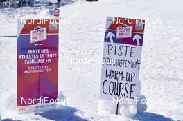 29.02.2016, Gatineau, Canada (CAN): signs   - FIS world cup cross-country, training, Gatineau (CAN). www.nordicfocus.com. © Felgenhauer/NordicFocus. Every downloaded picture is fee-liable.