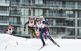 01.03.2016, Gatineau, Canada (CAN): Victoria Carl (GER), Hanna Kolb (GER), Ingvild Flugstad Oestberg (NOR), Jessica Diggins (USA), (l-r)  - FIS world cup cross-country, individual sprint, Gatineau (CAN). www.nordicfocus.com. © Felgenhauer/NordicFocus. Every downloaded picture is fee-liable.