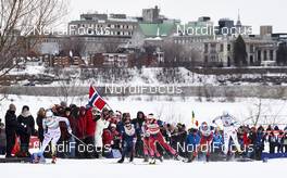 01.03.2016, Gatineau, Canada (CAN): Stina Nilsson (SWE), Jessica Diggins (USA), Maiken Caspersen Falla (NOR), Heidi Weng (NOR), Ida Ingemarsdotter (SWE), (l-r)  - FIS world cup cross-country, individual sprint, Gatineau (CAN). www.nordicfocus.com. © Felgenhauer/NordicFocus. Every downloaded picture is fee-liable.