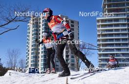 29.02.2016, Gatineau, Canada (CAN): Heidi Weng (NOR), training in the city   - FIS world cup cross-country, training, Gatineau (CAN). www.nordicfocus.com. © Felgenhauer/NordicFocus. Every downloaded picture is fee-liable.