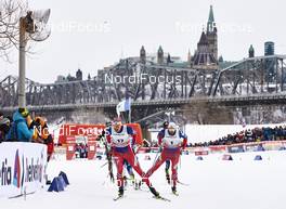 01.03.2016, Gatineau, Canada (CAN): Ola Vigen Hattestad (NOR), Petter Northug (NOR), (l-r)  - FIS world cup cross-country, individual sprint, Gatineau (CAN). www.nordicfocus.com. © Felgenhauer/NordicFocus. Every downloaded picture is fee-liable.